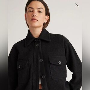 NWOT Quince Wool Shirt Jacket